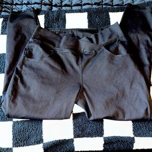 2 pairs of Halara cross over jeans